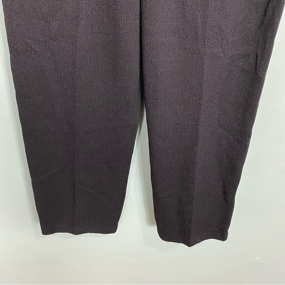 St John Santana Knit Black Wool Blend Pants Sz 6 - Picture 3 of 8